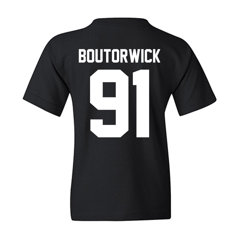 Northwestern - NCAA Football : Evan Boutorwick - Vintage Football Youth T-Shirt-1