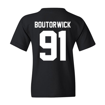 Northwestern - NCAA Football : Evan Boutorwick - Vintage Football Youth T-Shirt-1
