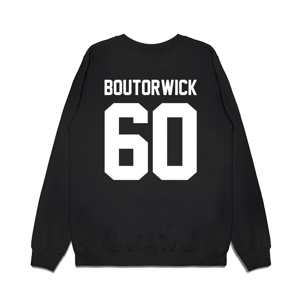 Northwestern - NCAA Football : Evan Boutorwick - Vintage Football Premium Crewneck Sweatshirt-1