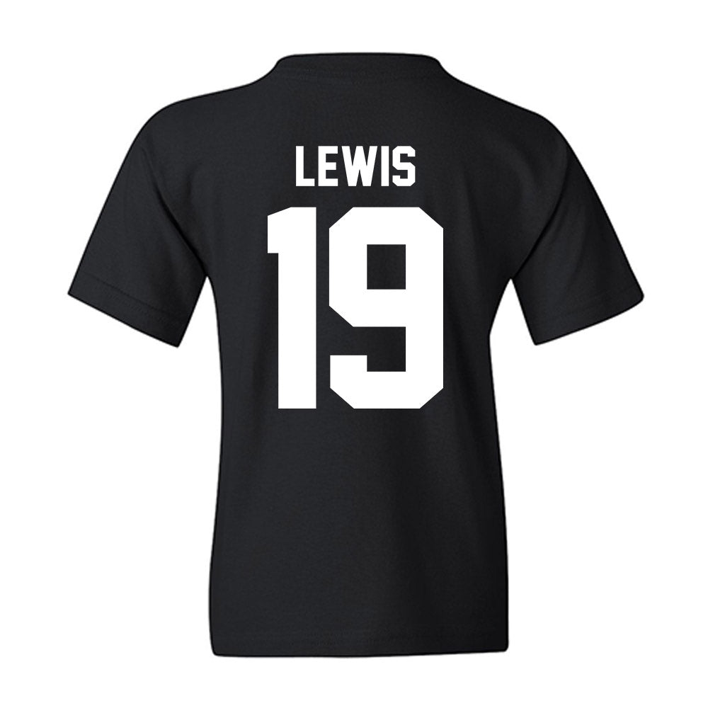 Northwestern - NCAA Football : J.J. Lewis - Vintage Football Youth T-Shirt-1