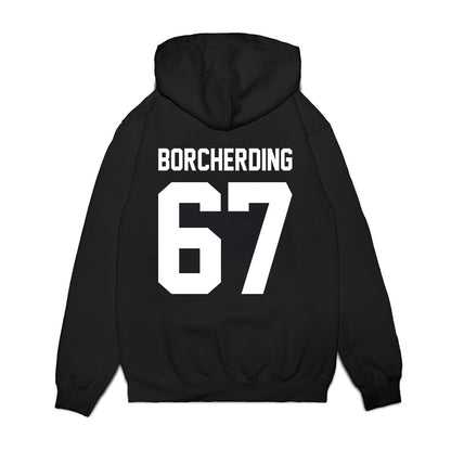 Northwestern - NCAA Football : Jace Borcherding - Vintage Football Premium Hooded Sweatshirt-1