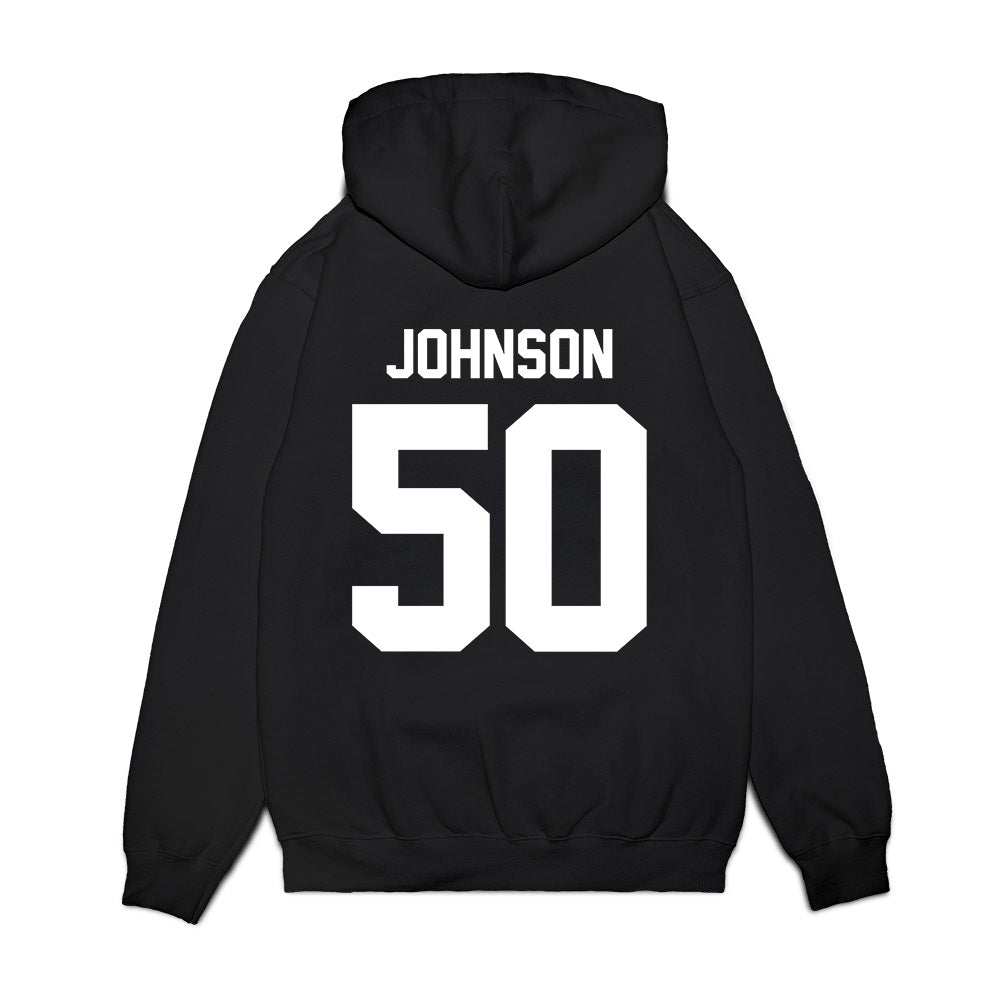 Northwestern - NCAA Football : Qayvier Johnson - Vintage Football Premium Hooded Sweatshirt-1