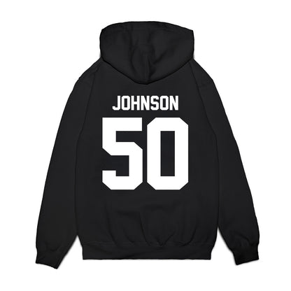 Northwestern - NCAA Football : Qayvier Johnson - Vintage Football Premium Hooded Sweatshirt-1