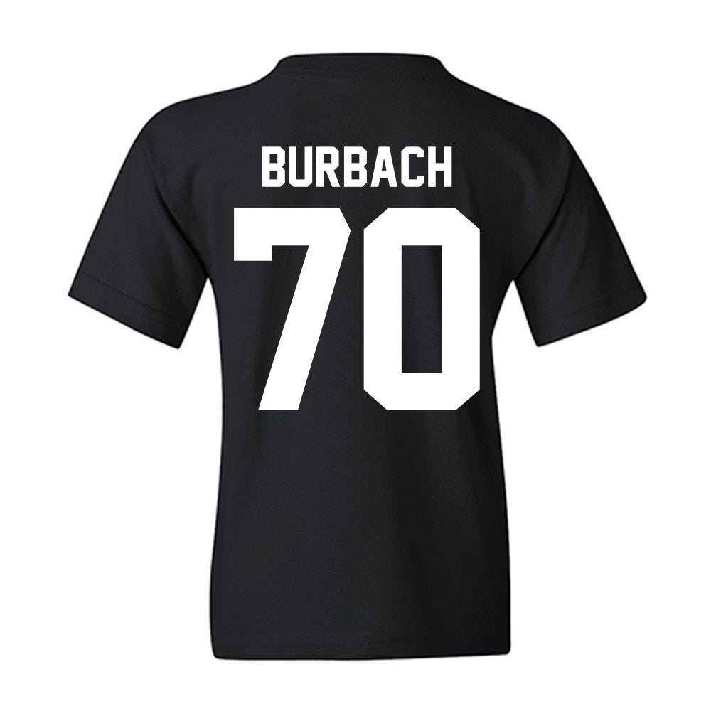 Northwestern - NCAA Football : Leighton Burbach - Vintage Football Youth T-Shirt-1