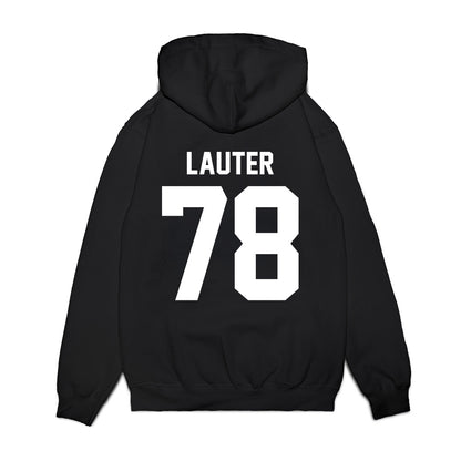 Northwestern - NCAA Football : Landon Lauter - Vintage Football Premium Hooded Sweatshirt-1