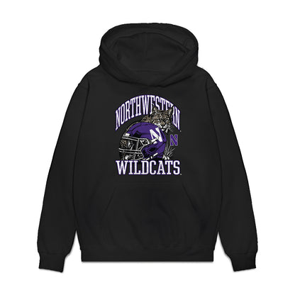 Northwestern - NCAA Football : Jack Trautmann - Vintage Football Premium Hooded Sweatshirt-0