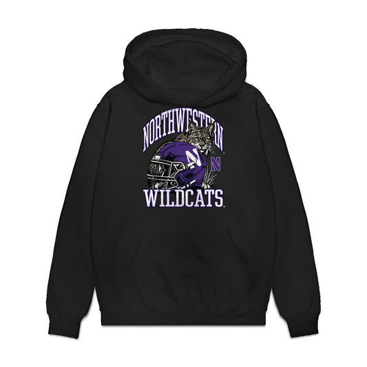 Northwestern - NCAA Football : Gabriel Davis-Ray - Vintage Football Premium Hooded Sweatshirt-0