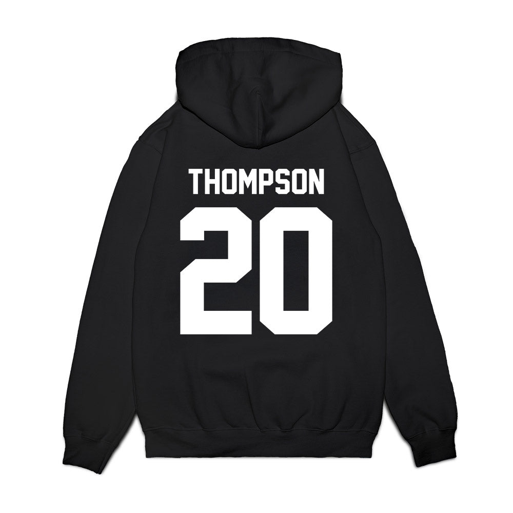 UNC - NCAA Football : Jalon Thompson - Vintage Helmet Premium Hooded Sweatshirt-1