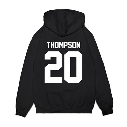 UNC - NCAA Football : Jalon Thompson - Vintage Helmet Premium Hooded Sweatshirt-1