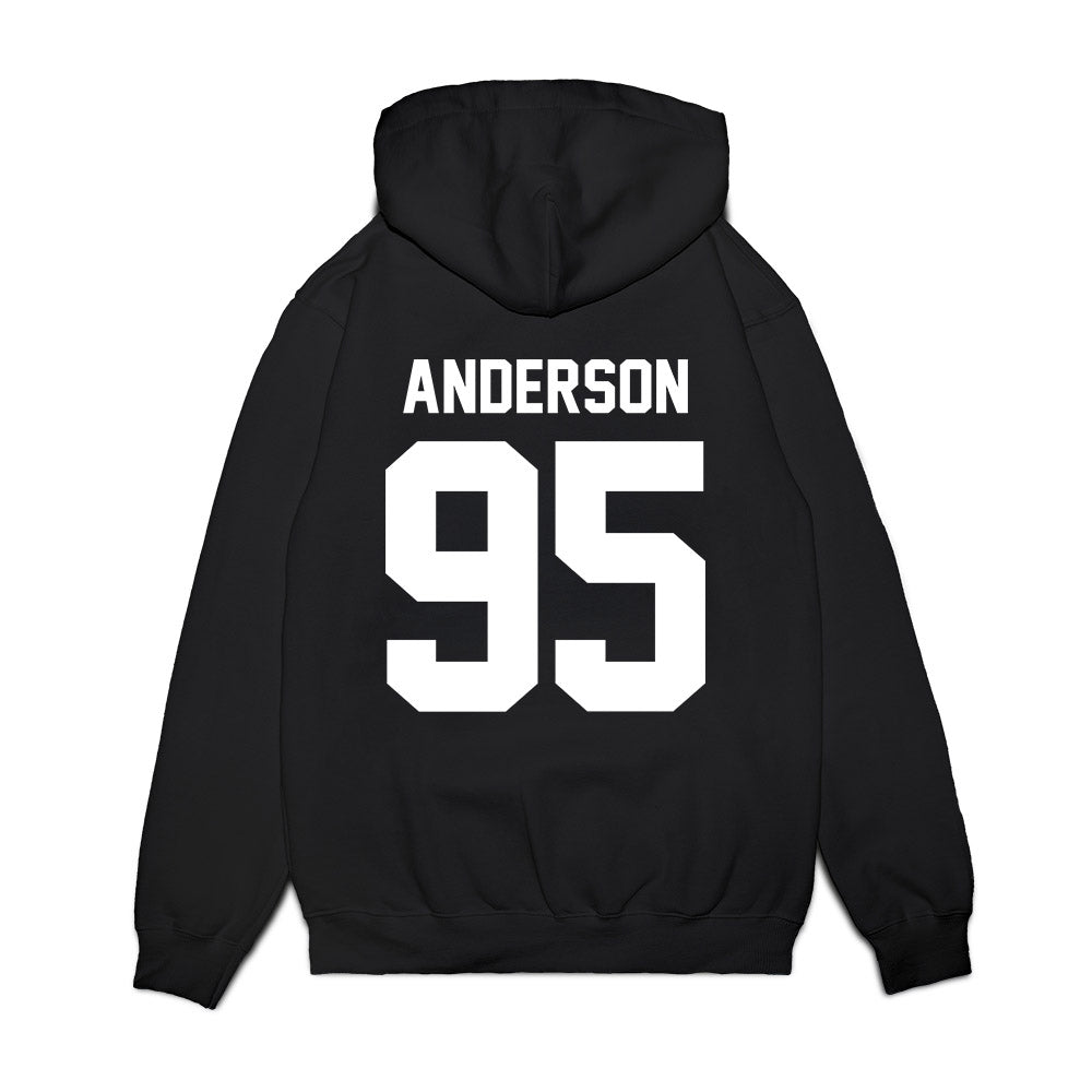 UNC - NCAA Football : Daniel Anderson - Vintage Helmet Premium Hooded Sweatshirt-1