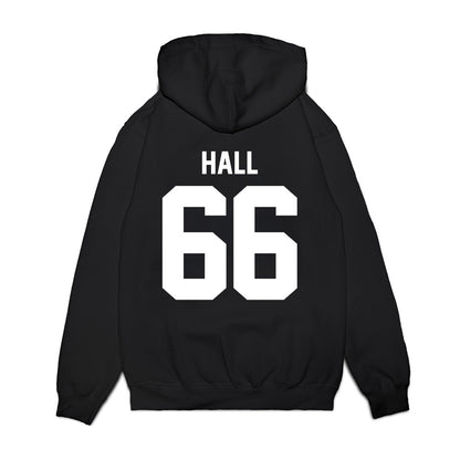 UNC - NCAA Football : Jordan Hall - Vintage Helmet Premium Hooded Sweatshirt-1
