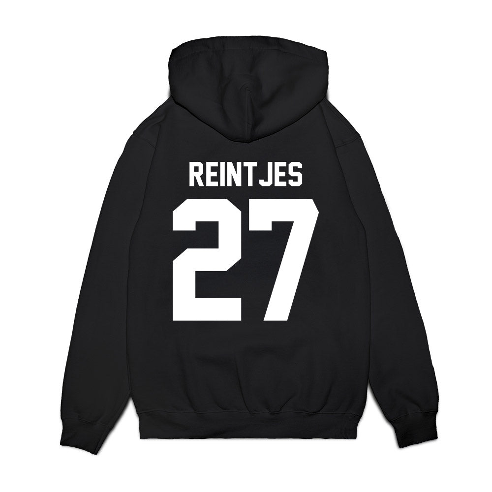 UNC - NCAA Football : Graham Reintjes - Vintage Helmet Premium Hooded Sweatshirt-1