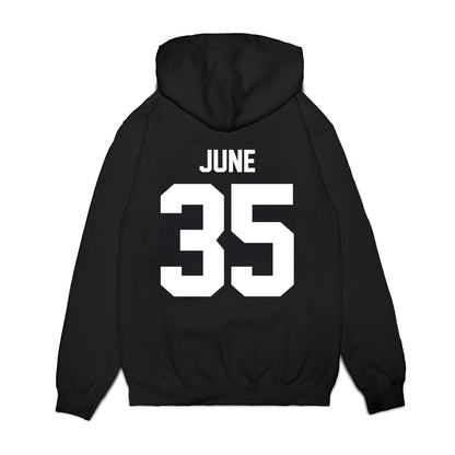 UNC - NCAA Football : Demon June - Vintage Helmet Premium Hooded Sweatshirt-1