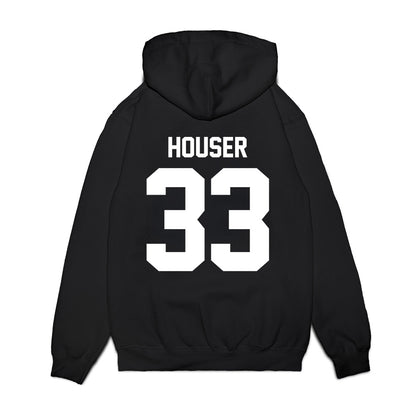 UNC - NCAA Football : Tyler Houser - Vintage Helmet Premium Hooded Sweatshirt-1