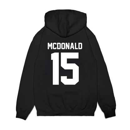 UNC - NCAA Football : Derek McDonald - Vintage Helmet Premium Hooded Sweatshirt-1