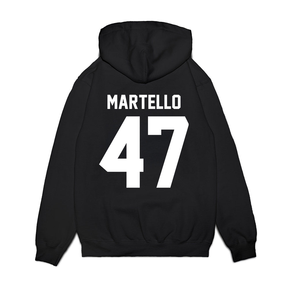 UNC - NCAA Football : Henry Martello - Vintage Helmet Premium Hooded Sweatshirt-1