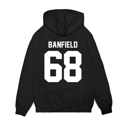UNC - NCAA Football : Aidan Banfield - Vintage Helmet Premium Hooded Sweatshirt-1
