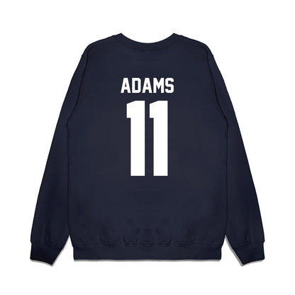 UNC - NCAA Football : Tyqavious Adams - Vintage Helmet Premium Crewneck Sweatshirt-1