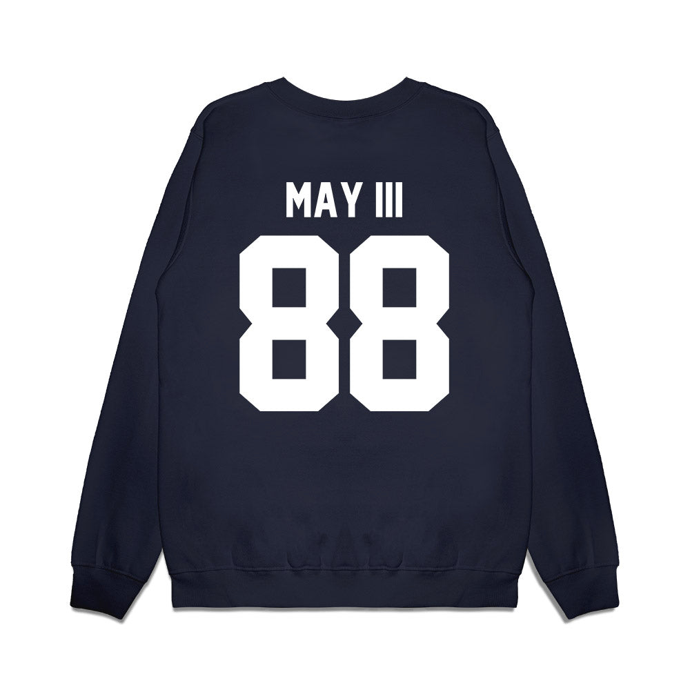 UNC - NCAA Football : Deems May III - Vintage Helmet Premium Crewneck Sweatshirt-1