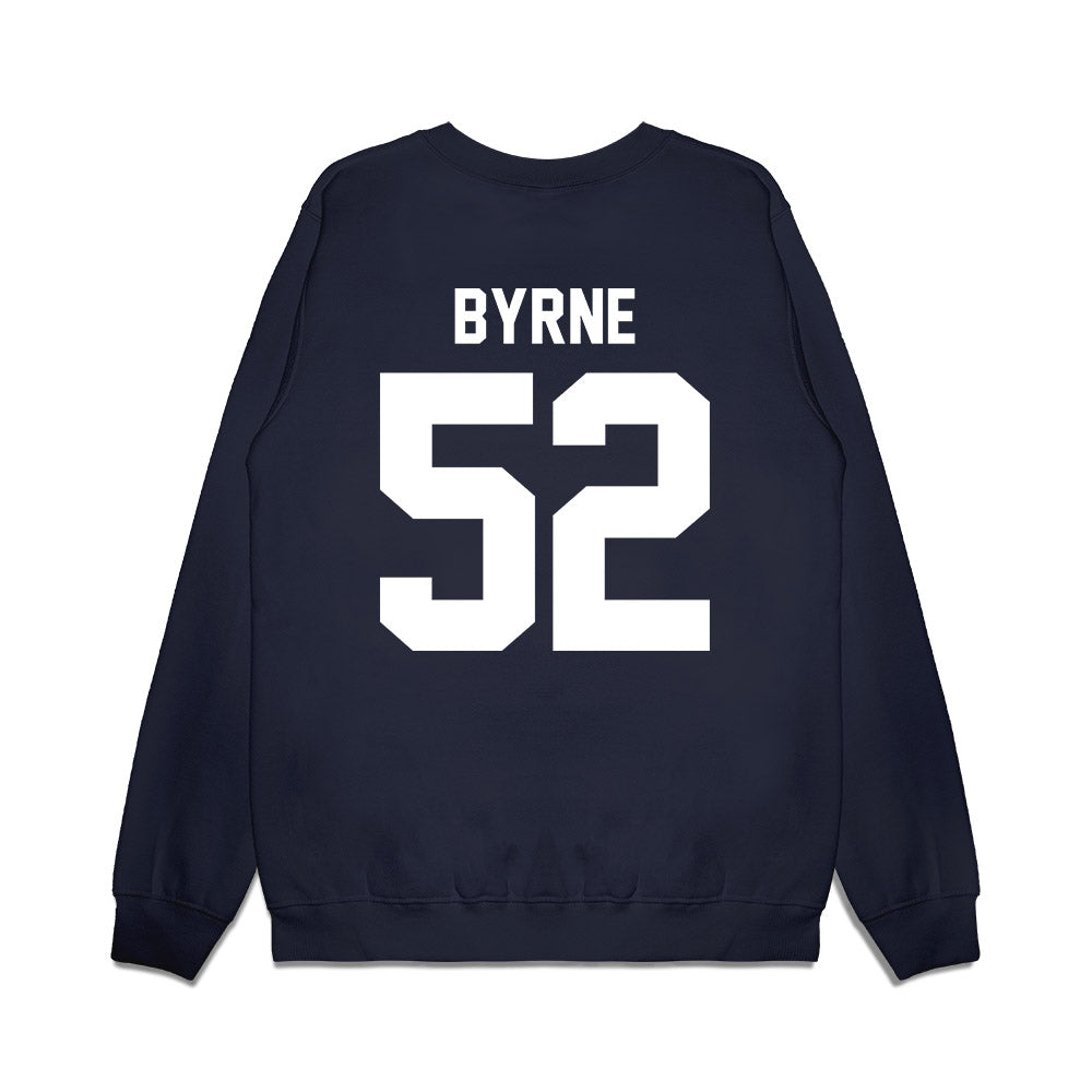 UNC - NCAA Football : Rowan Byrne - Vintage Helmet Premium Crewneck Sweatshirt-1