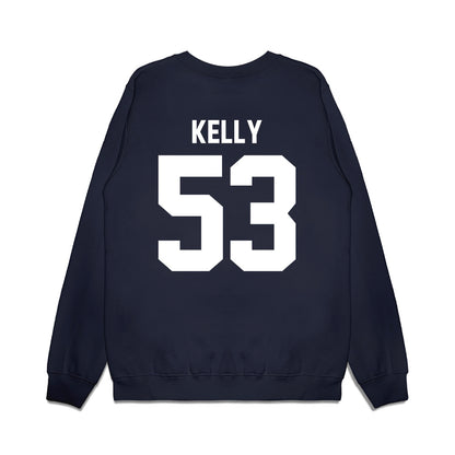 UNC - NCAA Football : Christo Kelly - Vintage Helmet Premium Crewneck Sweatshirt-1