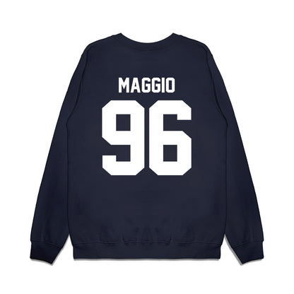 UNC - NCAA Football : Nicco Maggio - Vintage Helmet Premium Crewneck Sweatshirt-1