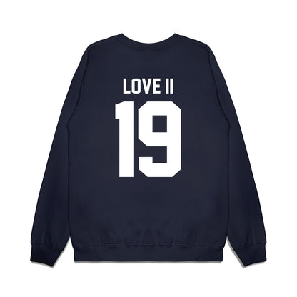 UNC - NCAA Football : Reggie Love II - Vintage Helmet Premium Crewneck Sweatshirt-1