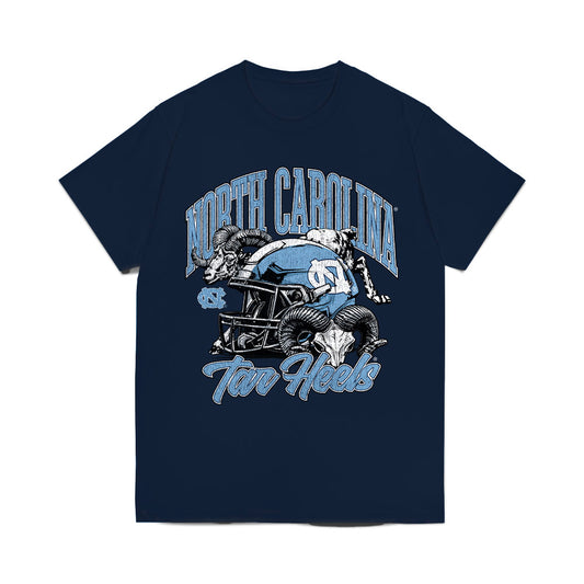 UNC - NCAA Football : Ashton Blatt - Vintage Helmet Comfort Colors T-Shirt-0