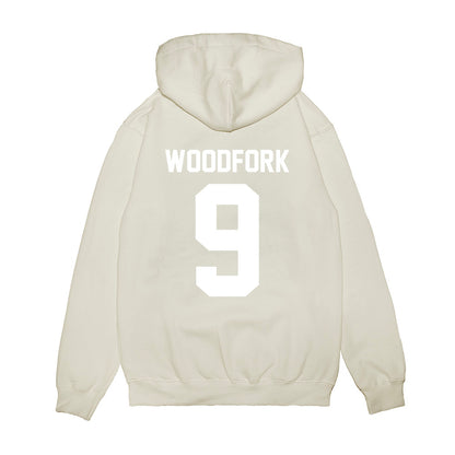 TCU - NCAA Football : Chad Woodfork - Vintage Helmet Premium Hooded Sweatshirt-1