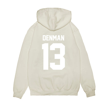 TCU - NCAA Football : Jon Denman - Vintage Helmet Premium Hooded Sweatshirt-1
