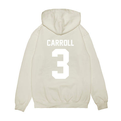 TCU - NCAA Football : Max Carroll - Vintage Helmet Premium Hooded Sweatshirt-1