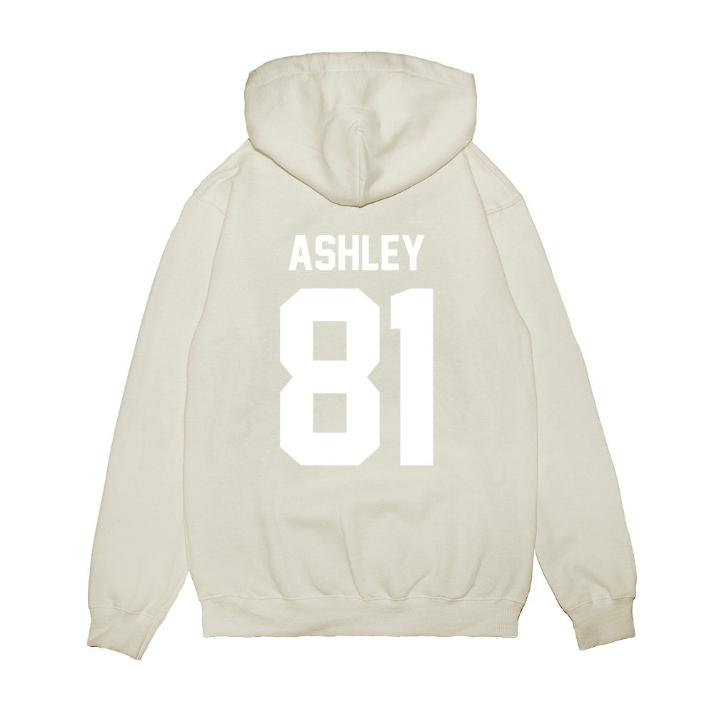 TCU - NCAA Football : Nacari Ashley - Vintage Helmet Premium Hooded Sweatshirt-1