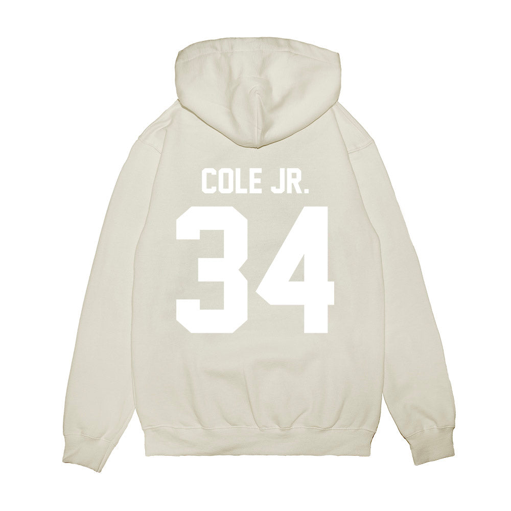 TCU - NCAA Football : Perry Cole Jr. - Vintage Helmet Premium Hooded Sweatshirt-1