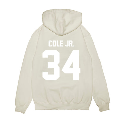 TCU - NCAA Football : Perry Cole Jr. - Vintage Helmet Premium Hooded Sweatshirt-1