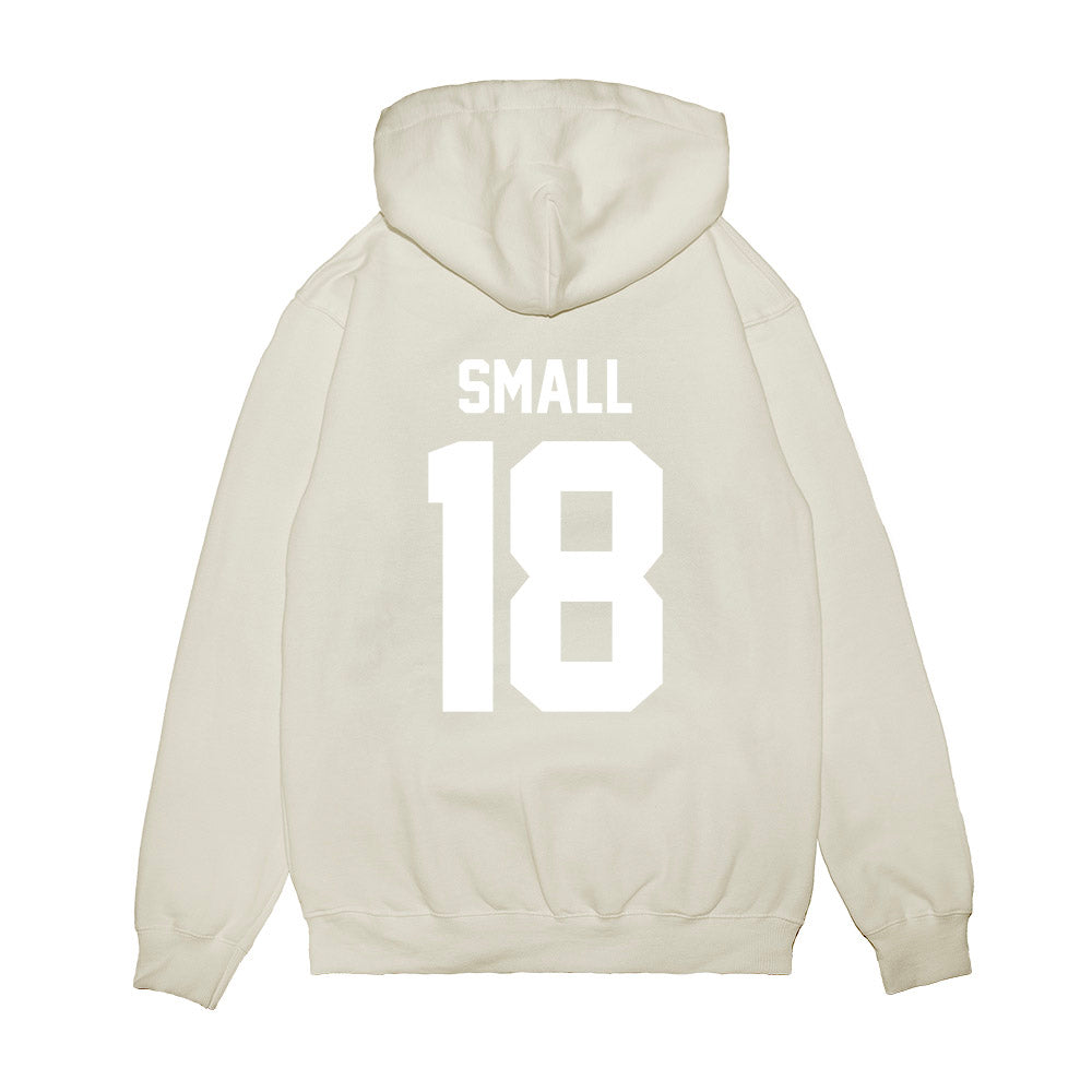 TCU - NCAA Football : Ed Small - Vintage Helmet Premium Hooded Sweatshirt-1