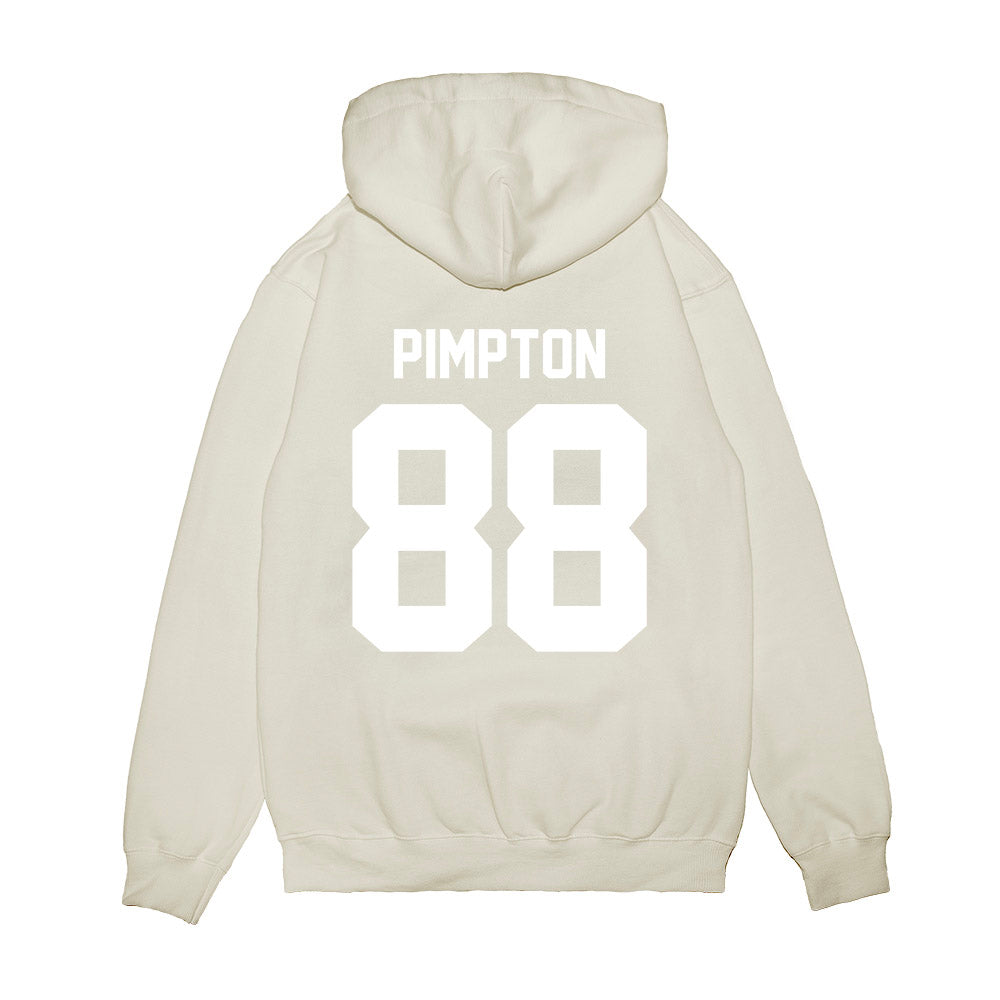 TCU - NCAA Football : KaMorreun Pimpton - Vintage Helmet Premium Hooded Sweatshirt-1