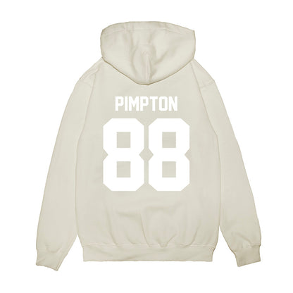 TCU - NCAA Football : KaMorreun Pimpton - Vintage Helmet Premium Hooded Sweatshirt-1