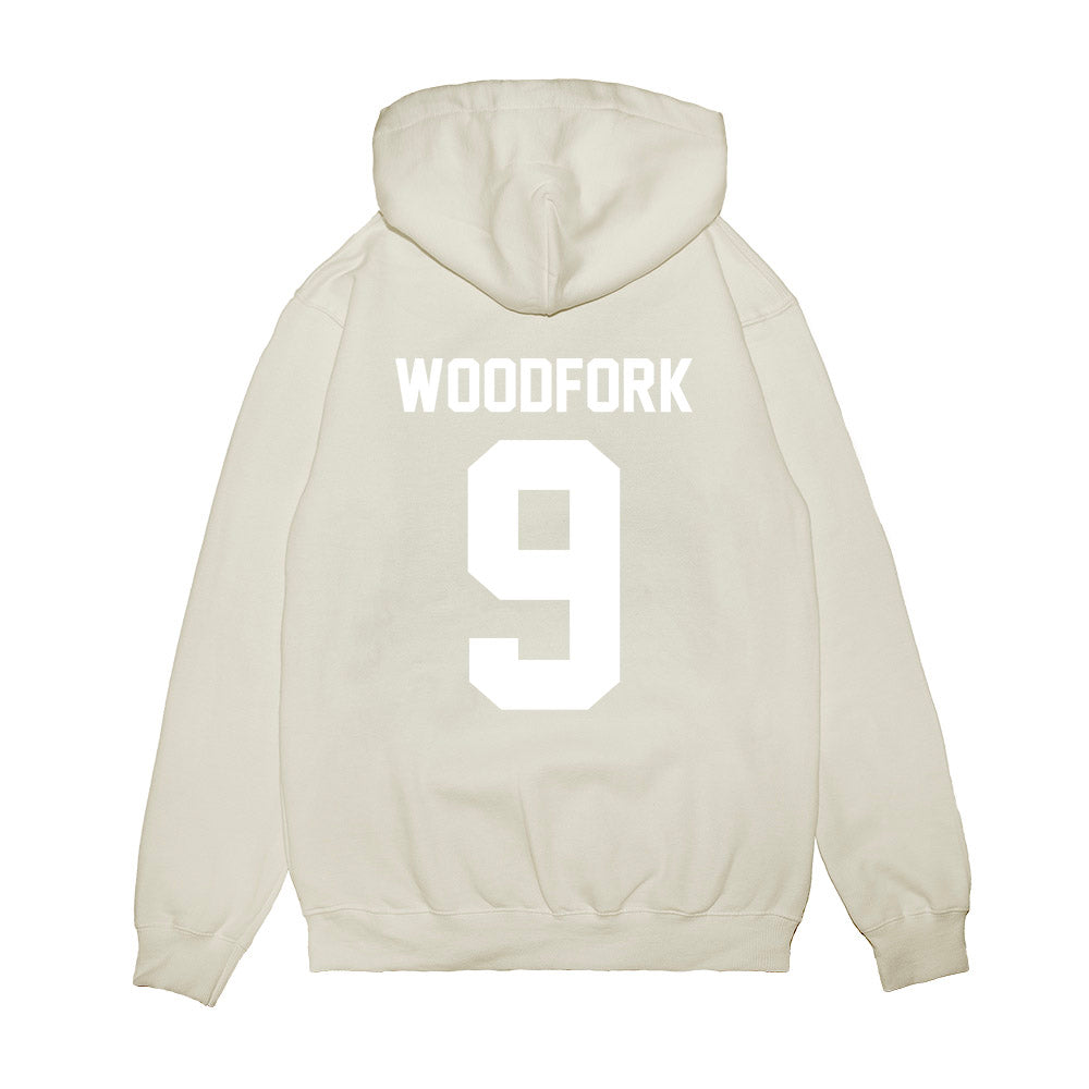 TCU - NCAA Football : Chad Woodfork - Vintage Helmet Premium Hooded Sweatshirt-1