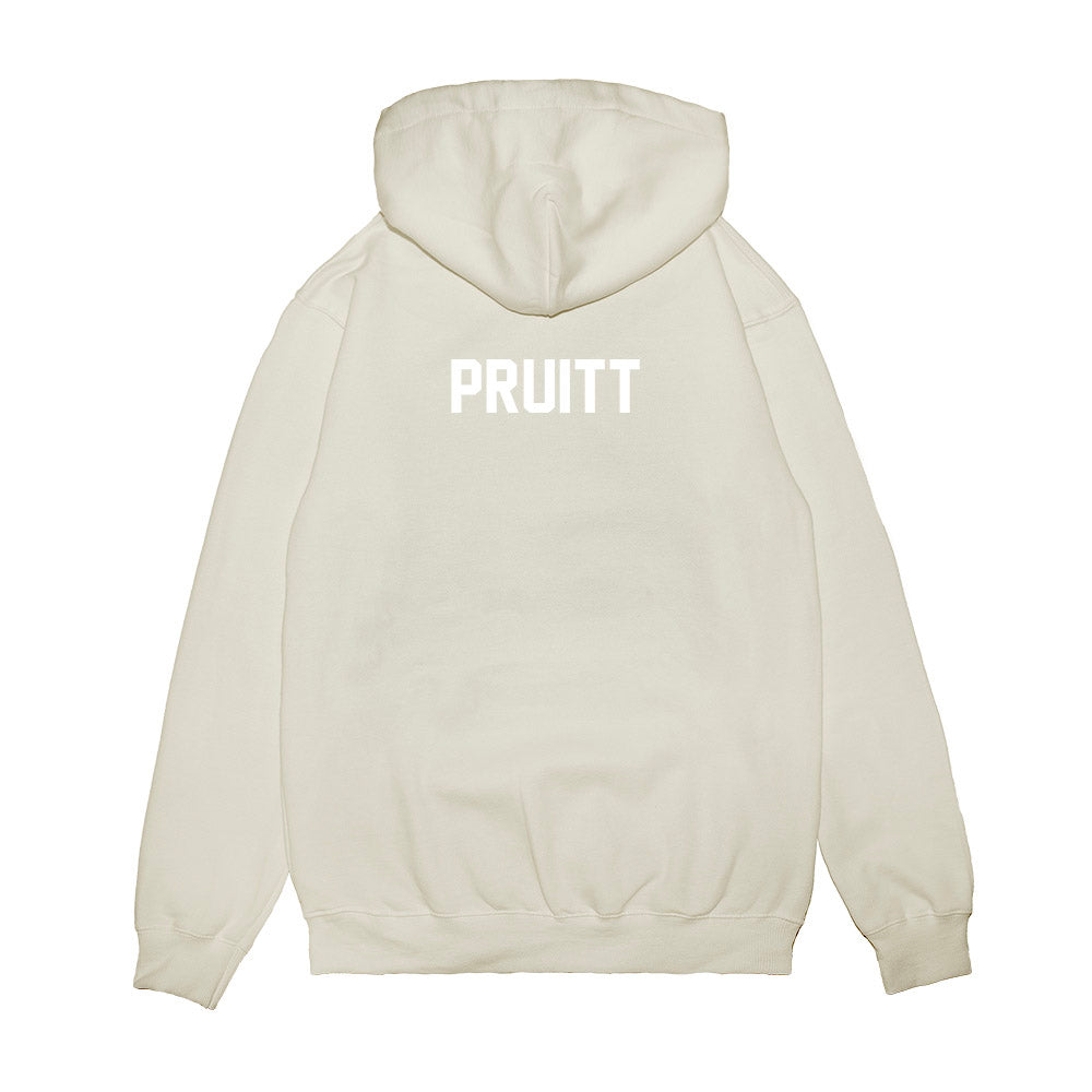TCU - NCAA Football : Khamill Pruitt - Vintage Helmet Premium Hooded Sweatshirt-1