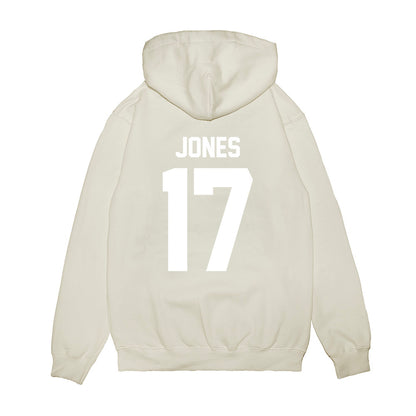TCU - NCAA Football : Dane Jones - Vintage Helmet Premium Hooded Sweatshirt-1