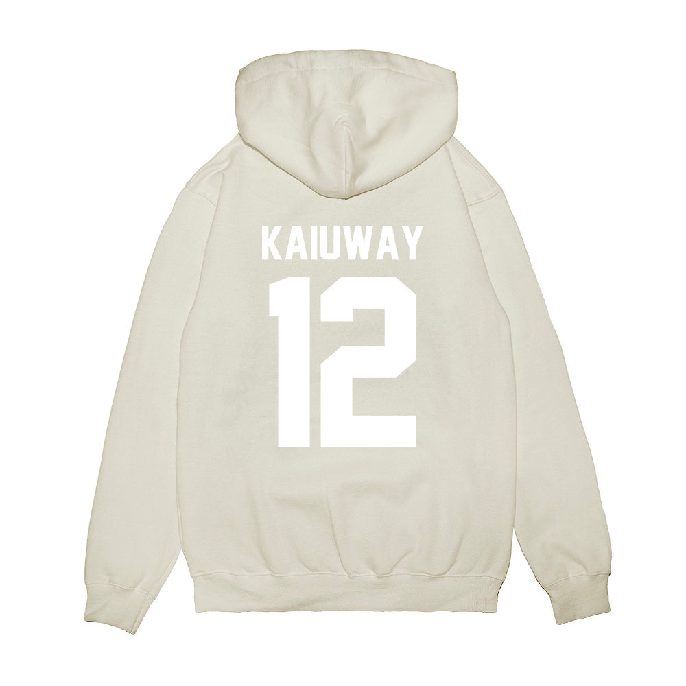 TCU - NCAA Football : Lafayette Kaiuway - Vintage Helmet Premium Hooded Sweatshirt-1