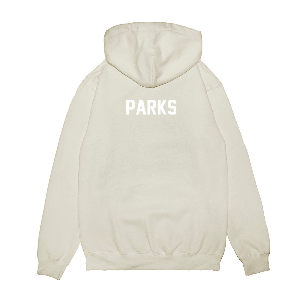 TCU - NCAA Football : Teon Parks - Vintage Helmet Premium Hooded Sweatshirt-1