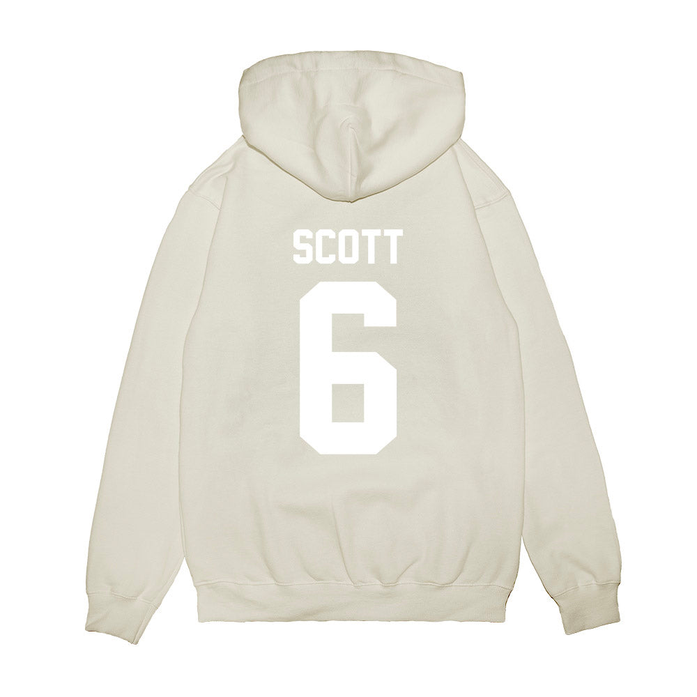 TCU - NCAA Football : Jeremy Scott - Vintage Helmet Premium Hooded Sweatshirt-1