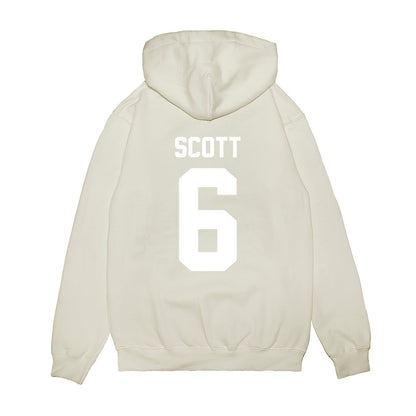 TCU - NCAA Football : Jeremy Scott - Vintage Helmet Premium Hooded Sweatshirt-1