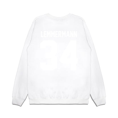 TCU - NCAA Football : Kyle Lemmermann - Vintage Helmet Premium Crewneck Sweatshirt-1