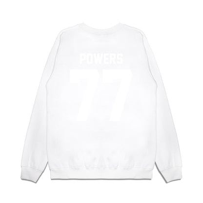 TCU - NCAA Football : Cooper Powers - Vintage Helmet Premium Crewneck Sweatshirt-1