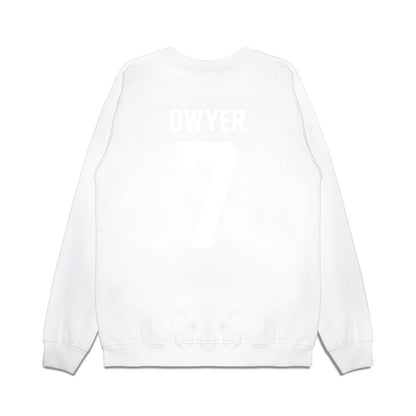 TCU - NCAA Football : Jordan Dwyer - Vintage Helmet Premium Crewneck Sweatshirt-1