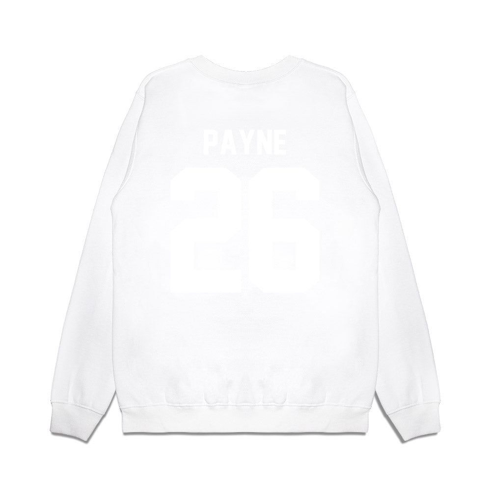 TCU - NCAA Football : Jeremy Payne - Vintage Helmet Premium Crewneck Sweatshirt-1