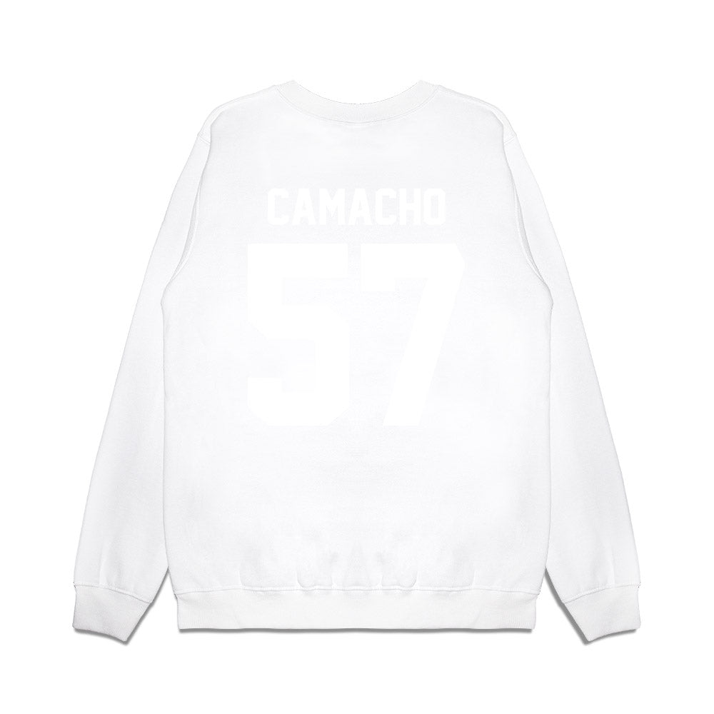TCU - NCAA Football : Samir Camacho - Vintage Helmet Premium Crewneck Sweatshirt-1