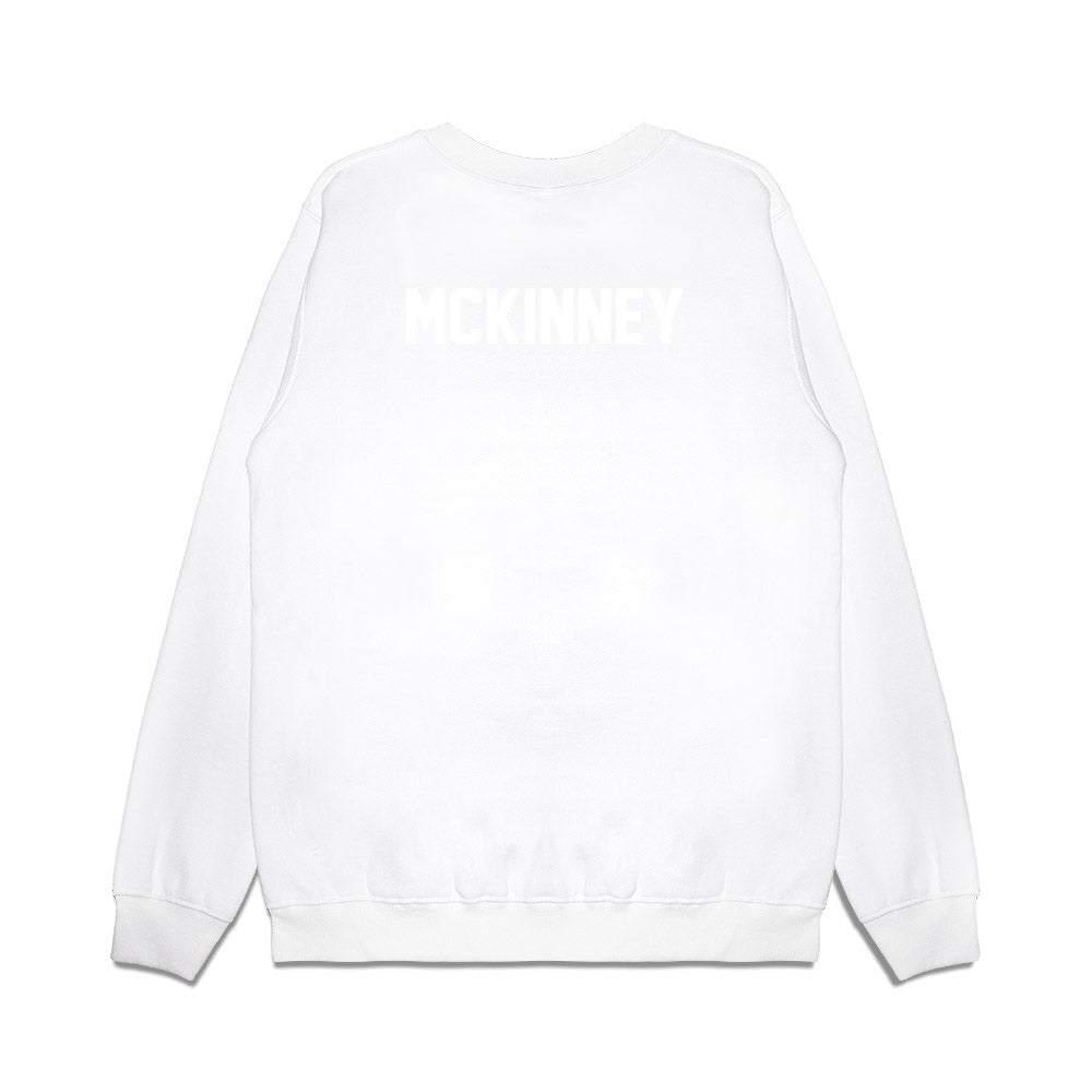 TCU - NCAA Football : Noah McKinney - Vintage Helmet Premium Crewneck Sweatshirt-1
